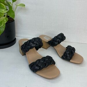 DV DOLCE VITA Women's Stacey Plush‎ Braided Sandals 8.5 M, B 267